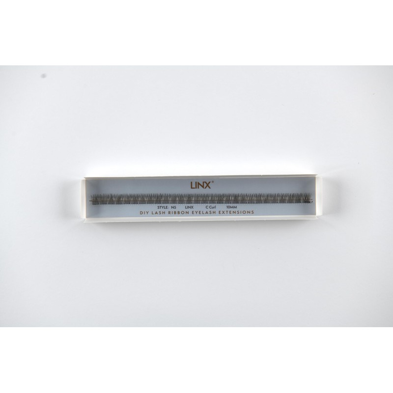 LINX DIY Eyelash Extensions Lash Ribbons (N5 C Curl 10MM)