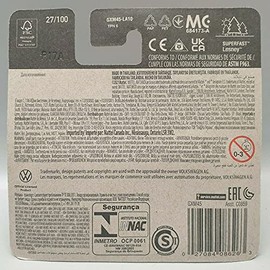 Matchbox MBX - VW - 2019 Volkswagen Beetle Convertible - White Metallic 27/100 - GXM45 - Superfast - Lesney - 2021 - Short Card