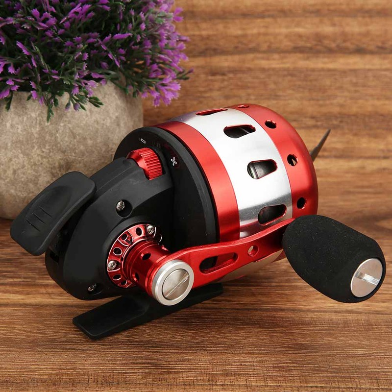 Aluminium Alloy Lightweight Baitcasting Fishing Reel 3.6:1 Fish Reels Wheel