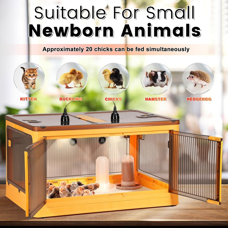 142L Chicken Brooder Box for Chicks Kit with Heater Chicks