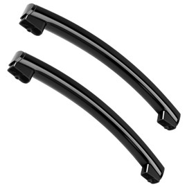 WB15X24435 Microwave Door Handle (Black),for Ge Microwave Handle Replacement for AP5957851, PS10065137, EAP10065137-2 Pack
