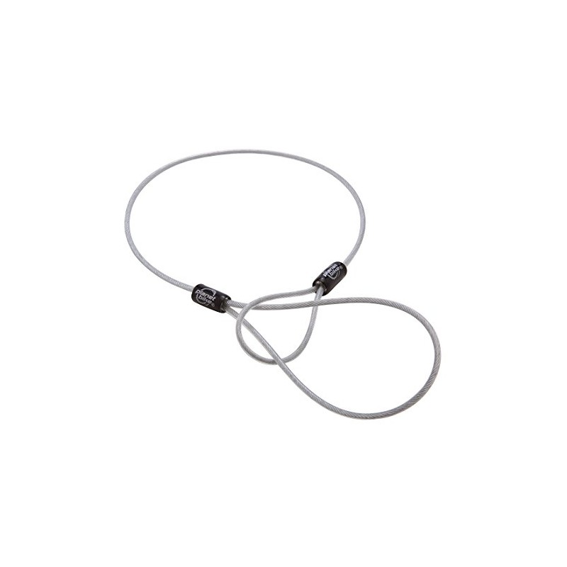 Planet Bike Seat Leash Bicycle Security Cable (3mm x 24-Inches),Silver