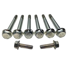 Z Whip LS - Kit de tornillos para bomba de agua Compatible con todos los motores GM Chevy 1997-2014 LS Series LSX LS1 LS3 LS2 LQ4 LS6 LQ9 5.3L 6.0L 6.2L Tornillos de carcasa de termostato incluidos