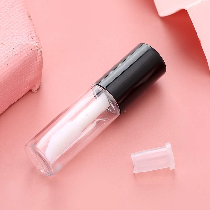QANYEGN 45 Mini Lip Gloss Tubes, Refillable Lip Balm Bottles,