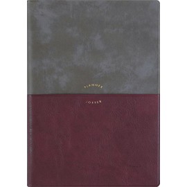 Elcomune Matka DR-WK-706 Notebook, Begins in January 2026, B6 Weekly Block, Unison, Gray Wine