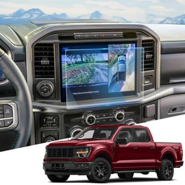 For 2025 Ford F150 Screen Protector - 2021-2025 F150 (STX/XLT/Lariat/Platinum/Limited/Tremor/Raptor/King Ranch) 12 Inch Screen Protector 2021-2024 2025 F150 Accessories 9H Hardness Tempered Glass- HD