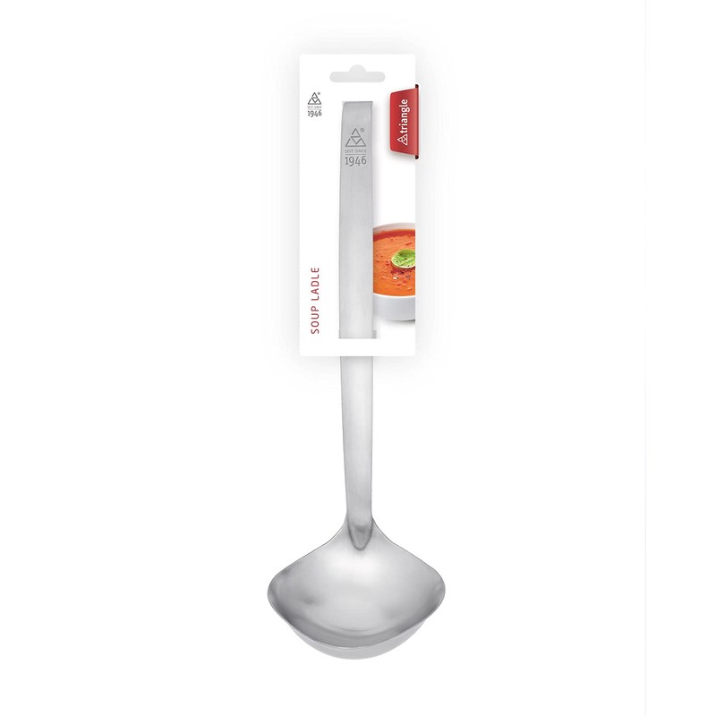 triangle 58 700 35 01 Soup Ladle 1946 Stainless Steel