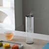 Glass Incense Holder, Incense Holder for Sticks with Ash Catcher,