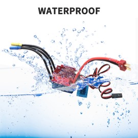 S2838 4500KV Brushless Motor with 35A Brushless ESC 2.2KG Servo Replacement for 1/14 1/16 HSP Traxxas WLtoys RC Car Truck