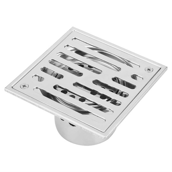 Shower Drain Bathroom Drain Stainless Steel 110 x 110 mm