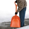 A.M. Leonard Poly Scoop Shovel, D-Grip Handle, 42 Inches Overall