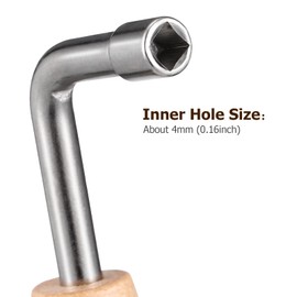 MILISTEN Piano Tuning Wrench Professional Lyre Harp Adjustment Wrench Music Instrument Tuning Wrench