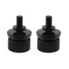 Motorcycle Seat Mounting Bolts Black Aluminum CNC Machined 6mm Thread