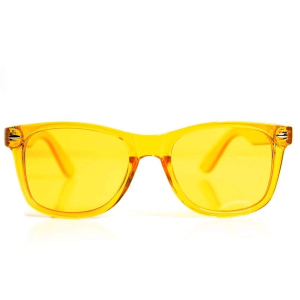 GloFX Yellow Color Therapy Glasses Chakra Glasses Relax Glasses