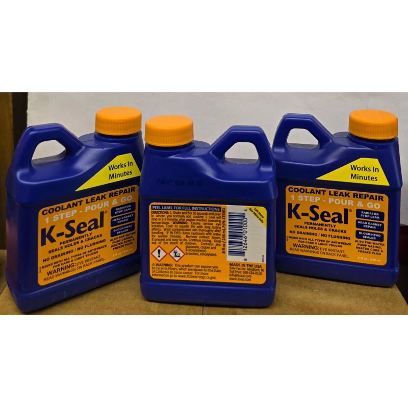 K-Seal Coolant Leak Repair [ST5501] 3 Bottles 8oz