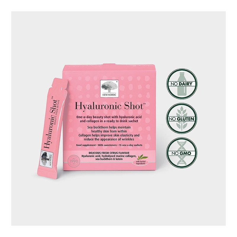 New Nordic Hyaluronic Shot 15 Sachets