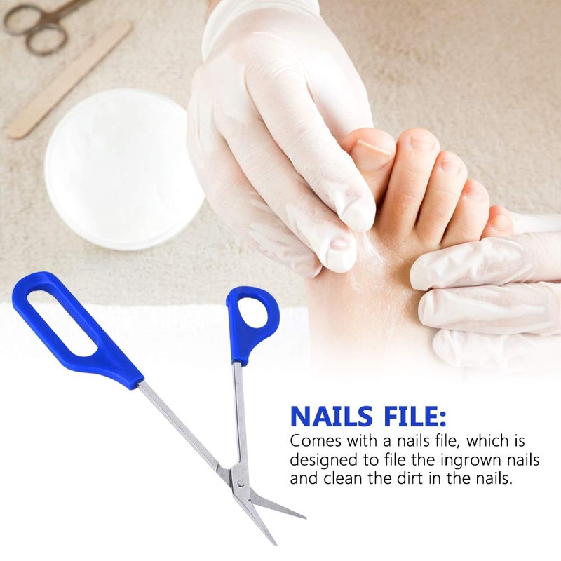 Long Handled Nail Scissors Clippers Perfect For Thick Toe Nails