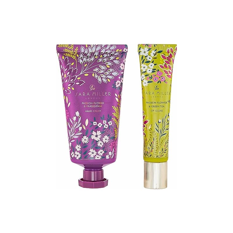 Sara Miller London Hand Cream 50ml Lip Gloss 10ml in