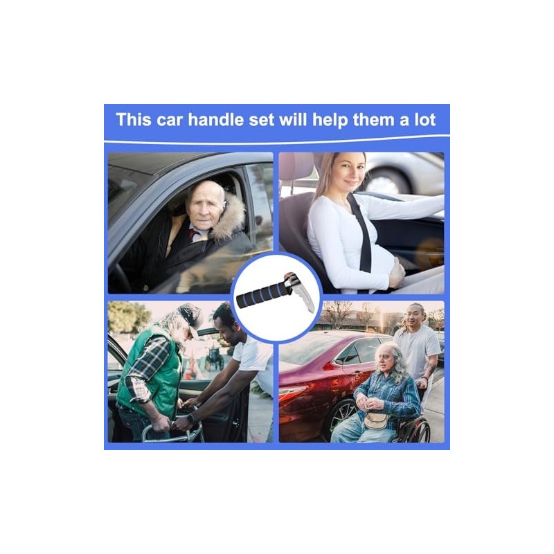 TONINT TONINT 2 Pack 3 in 1 Car Door Handle