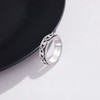 Fidget Ring Sterling Silver Infinity Spinner Ring Eternity Infinity Anxiety