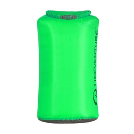 Lifeventure Ultralight 55 Litre Dry Bag, Siliconized Rip-Stop Fabric With Fully Taped Seams Lightweight Waterproof Dry Sack For Kayaking Camping Hiking Travelling Boating Water Sports,Green