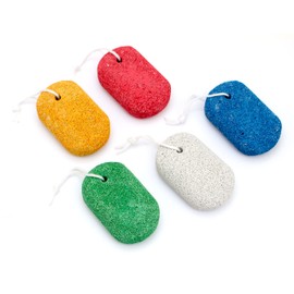 Lantelme 8477 Pumice Stone Set Colourful Callus Remover for Hand Foot Body Pedicure Peeling Foot Scrub Natural Callus Remover