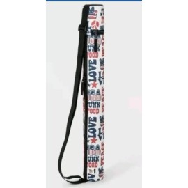 Junk Food Cooler Sling - Perfect Over The Shoulder Beer Can Holder USA Peace NEW