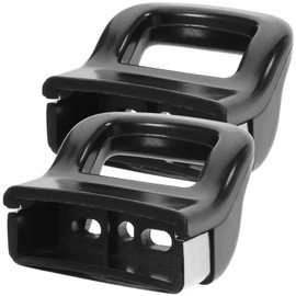 GRIRIW 2pcs Pressure Cooker Handle Plastic Hot Handle Steamer Handle Universal Pot Handle Short Pan Side Handles Metal Pan Wok Handle Electric Steamer Pan Grip Anti-scald Cooking Utensils