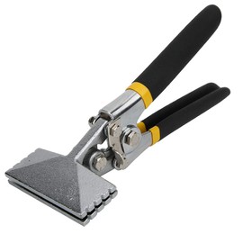 Bending Pliers, Hand Seamer,Bending Pliers Manual Sheet Metal Clamp Seamer,Sheet Metal Bender Tools for Flattening, Rebar Cutters And Benders (Straight)