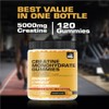 Gomitas De Monohidrato De Creatina 5 G Para Hombres Y