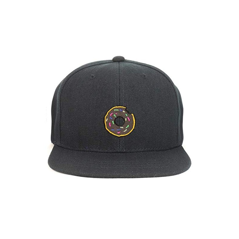 Armycrew Youth Kid Size Donut Patch Flat Bill Snapback Baseball