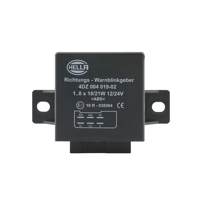 HELLA 4DZ 004 019-021 Flasher Unit - 12/24V - 6-pin