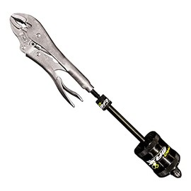 PRO MAXX PlierPull 3/8” Locking Plier Threaded Adapter Connects Your Vise Grip to Included 11" Slide Hammer Pulling Power For Auto Body Repairs, Popping Cotter Pins, Bushings Seals More ProMAXX Tool