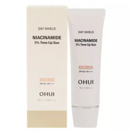 OHUI 데이쉴드 나이아신아마이드 5퍼센트 톤업 선 50ml Day Shield Niacinamide 5% Toning Serum 50ml