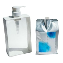 Spraise All-in-One Cream Shampoo Frame Pump & Refill Pouch Set