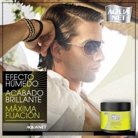Aqua Net Cera Gel Para Peinar Aqua Net 90g