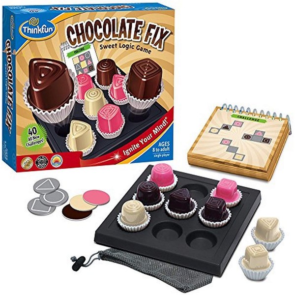 ThinkFun Chocolate Fix - Award Winning Challenging Logic Game For Age 8 and Up