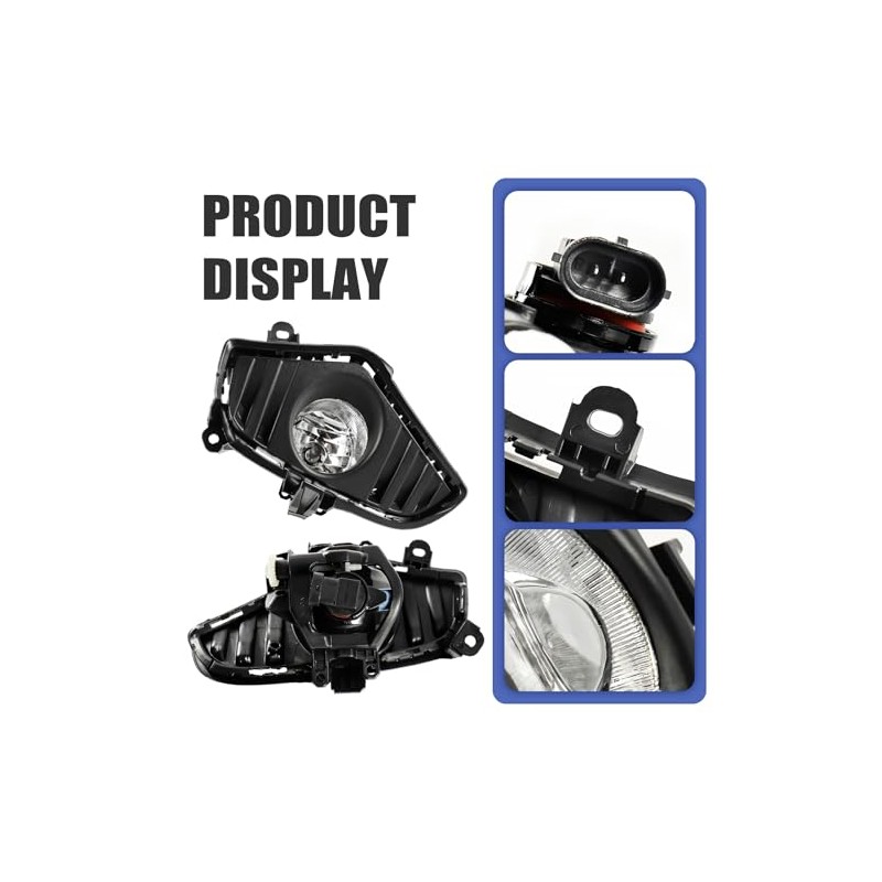 Faros antiniebla para Toyota RAV4 2019-2025 OEM estilo antiniebla