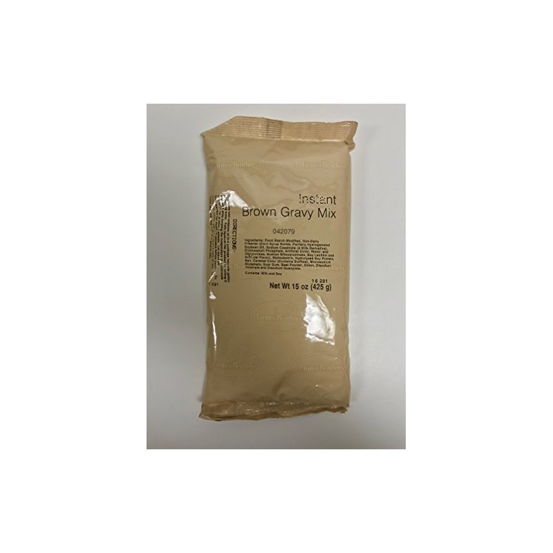 Farmer Brothers Instant Brown Gravy Mix (1 bag/15 oz)