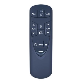 ZWP RF502A Replacement Remote Control Compatible for Tempur-Pedic Ergo or Ergo Extend Adjustable Bed Base JLDK.33.01.37 RF502A