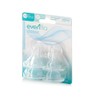 Evenflo CustomFlow - Pezones de silicona clásicas, flujo medio (3-6 meses) 4 ea (paquete de 2)