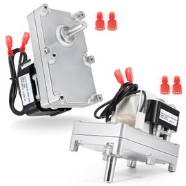 Hiorucet PU-047040 Auger Motor for Englander/England Pellet Stoves 10-CPM, 25-CAB80, 25-PAF, 25-PDV, 25-PDVC, 25-PDVE, 25-PDVP, 25-PFS, 25-PI, 55-SHP22E, 49-SHCPM, 1 RPM Counter Clockwise Gearbox