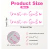2 Pcs Trust in God Car Sticker, Trust in God