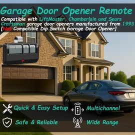 2 Replacement for Liftmaster Chamberlain Sears Craftsman 893MAX Garage Door Opener Remote 2 Pack