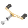 Black Power Fishing Reel Handle Grip Carbon Fiber Fishing Reel