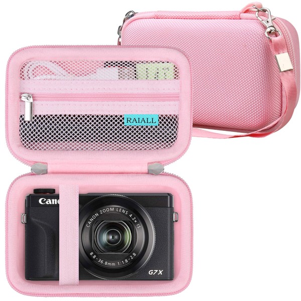RAIALL Camera Case for Canon PowerShot G7 X Mark II/