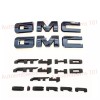 GM OVERLAYS! Gloss Black GMC Sierra 2500HD 3500HD AT4 Letters