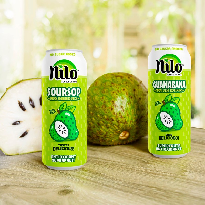 NILO Soursop Juice | 100% Real Guanabana Soursop Graviola |