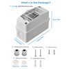 Fuse Box Surface-Mounted Distributor, Distribution Box Surface-Mounted IP65 1 Row