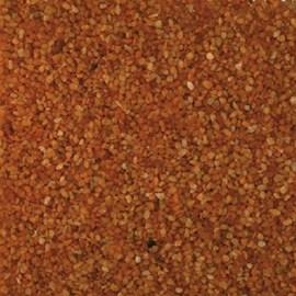 naninoa PERLKIES (colourful coarse-grained decorative sand, coloured sand) 0.5 kg coloured small stones. Colour: orange - brown terra